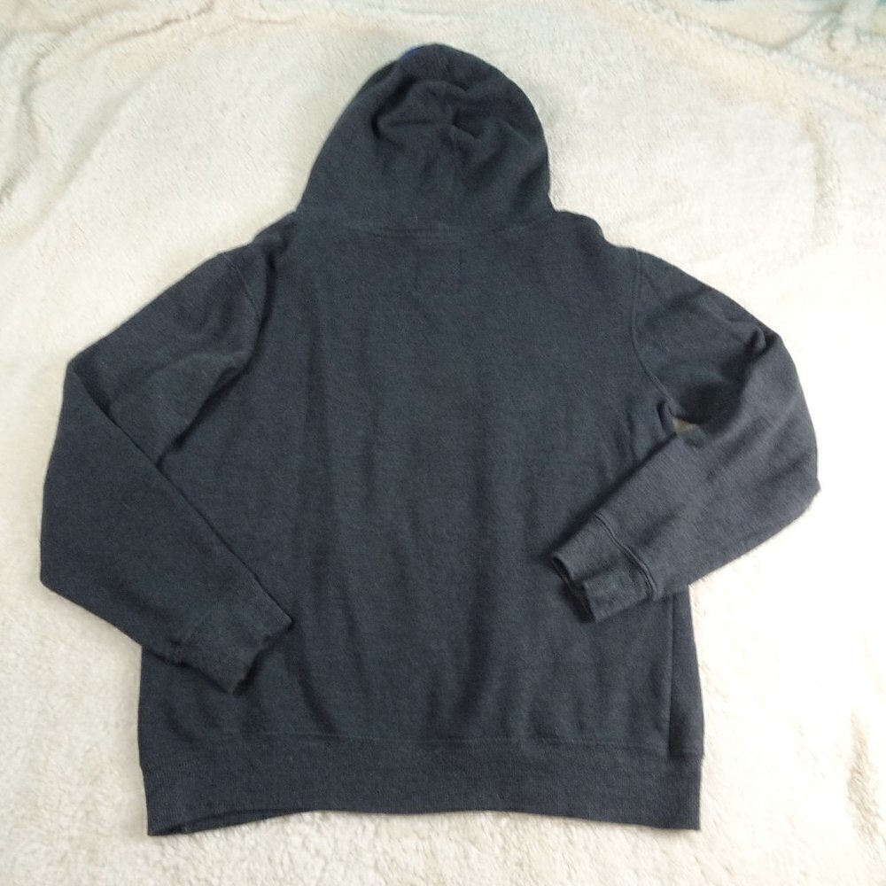 NCAA Kansas Jayhawks Gray Hoodie Medium - Picture 2 of 4